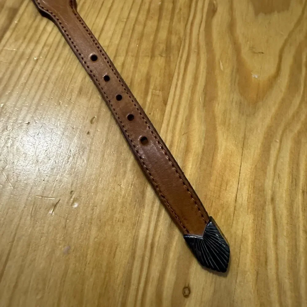 N/A leather woven